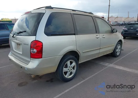 2003 Mazda Mpv Es/Lx/Lx-Sv z USA, uszkodzony, nr VIN JM3LW28J530343189